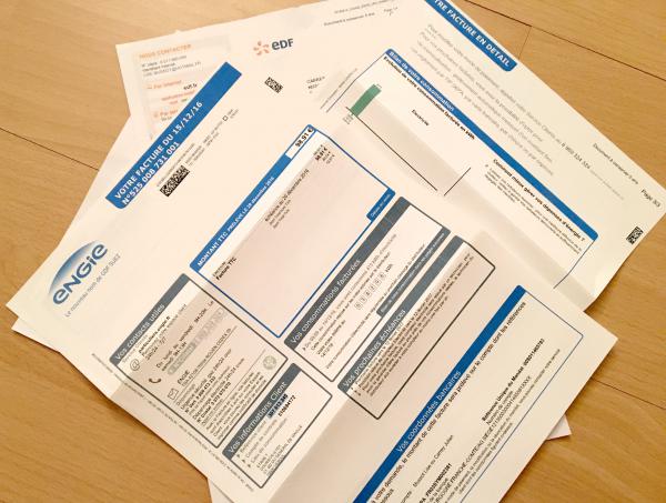 Justificatif de domicile et attestation d'hébergement